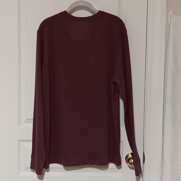 Collection of 5 Men's Long Sleeve Henley's, Apt. 9 and Members Mark, Large - Picture 3 of 10